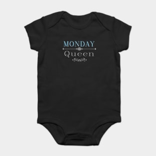 Monday dark queen Baby Bodysuit